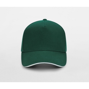Casquette 5 panneaux bicolore 18