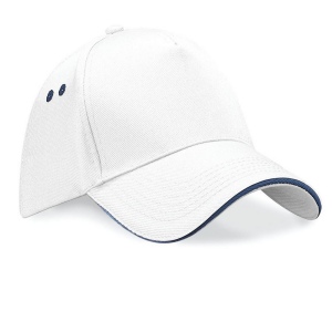Casquette 5 panneaux bicolore 2