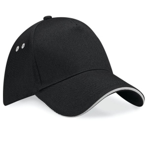 Casquette 5 panneaux bicolore 3