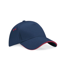 Casquette 5 panneaux bicolore 11