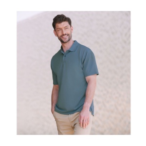 Polo homme respirant