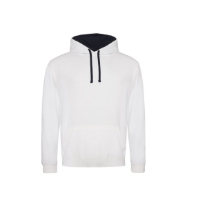Sweat capuche contrastée 2