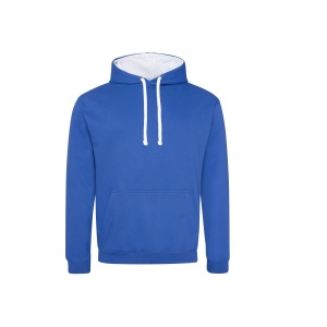 Sweat capuche contrastée 17
