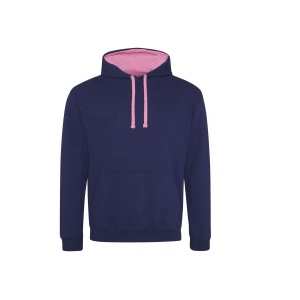 Sweat capuche contrastée 32