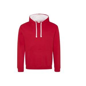 Sweat capuche contrastée 25