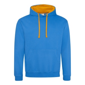 Sweat capuche contrastée 35