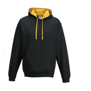 Sweat capuche contrastée 5