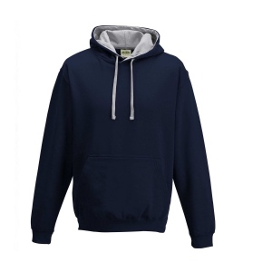 Sweat capuche contrastée 14