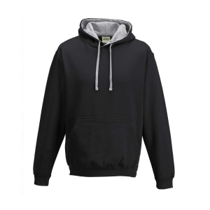 Sweat capuche contrastée 10