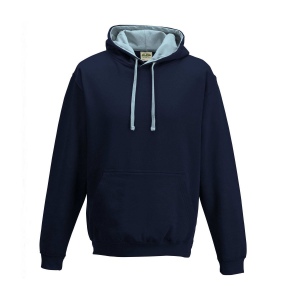 Sweat capuche contrastée 16