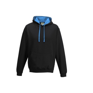Sweat capuche contrastée 9