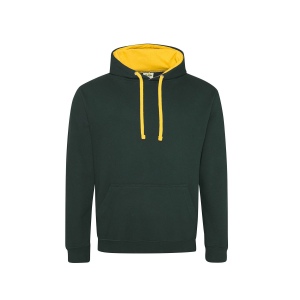 Sweat capuche contrastée 39