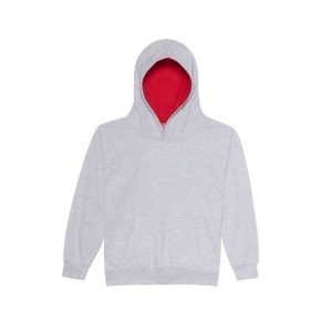 Sweat enfant capuche contrastée 13