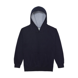 Sweat enfant capuche contrastée 9
