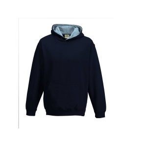 Sweat enfant capuche contrastée 11