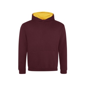 Sweat enfant capuche contrastée 18