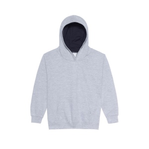 Sweat enfant capuche contrastée 12