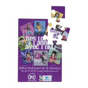 Puzzle magnetique 14,4x20,5 cm (+Quadri numérique QV11) 2