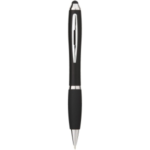 Stylo bille stylet coloré avec grip noir Nash (encre noire) 2