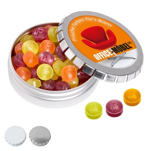 MINI Boîte «Clic-Clac» avec Bonbons Pulmoll, 50g