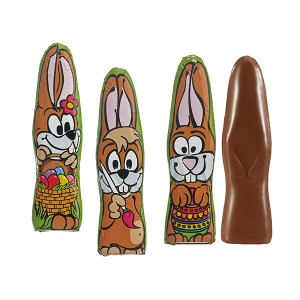 Lapin de Pâques en chocolat MINI «motifs standards»