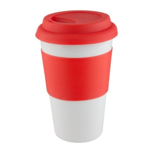 Soft Touch mug en céramique et silicone 3