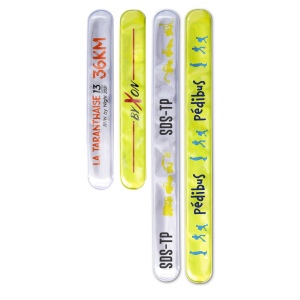 Bracelet fluo retroreflechissant