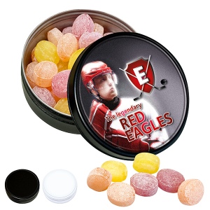 Boîte «Black or White» avec bonbons aux fruits Kalfany, 60g