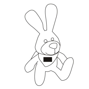 Peluche lièvre MINNA 9