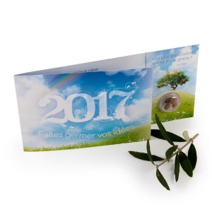 FLYER À PERSONNALISER AVEC CAPSULES DE GRAINES