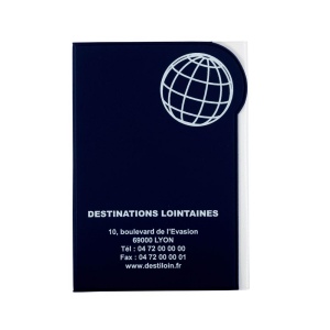 Couverture Passeport 3 Volets GLOBE - MIX Prestige & Budget 2