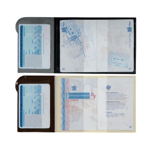 Couverture Passeport 3 Volets GLOBE - MIX Prestige & Budget 5