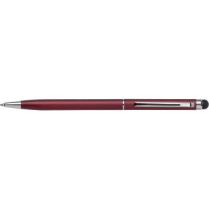Stylo bille en aluminium avec stylet Irina 5