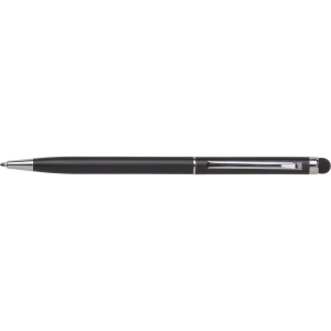 Stylo bille en aluminium avec stylet Irina 2