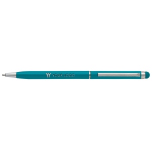 Stylo bille en aluminium avec stylet Irina