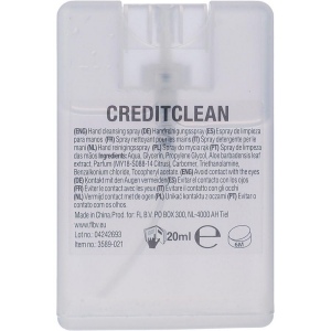 Spray nettoyant pour les mains Creditclean 3