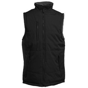 Bodywarmer matelassé et polaire 2