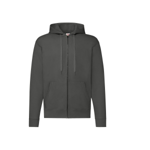 Sweat capuche grand zip 280 10