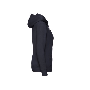 Sweat capuche grand zip femme 13