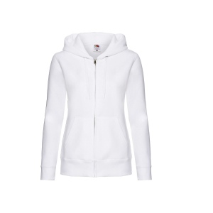 Sweat capuche grand zip femme 2