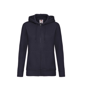 Sweat capuche grand zip femme 4