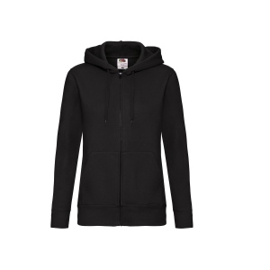 Sweat capuche grand zip femme 3