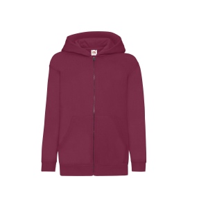 Sweat capuche grand zip enfant 8