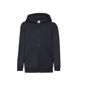 Sweat capuche grand zip enfant 6
