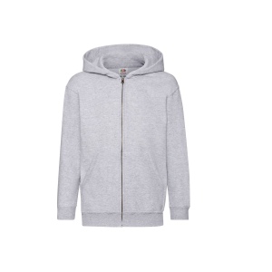 Sweat capuche grand zip enfant 7