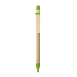 NAIROBI. Stylo à bille en papier kraft et clip en bois 9