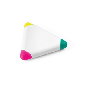 TRIAN. Surligneur en PP en forme de triangle avec 3 couleurs 2