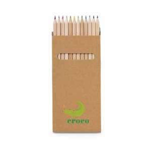 CROCO. Boîte avec 12 crayons de couleur 3