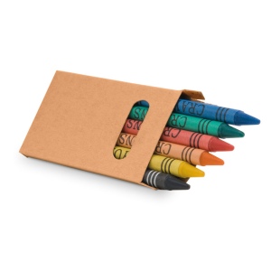 EAGLE. Boîte avec 6 crayons de cire 2