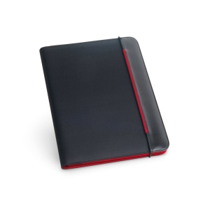 FITZGERALD. Porte-documents A4 en PU et 800D avec bloc de pages lignées 2